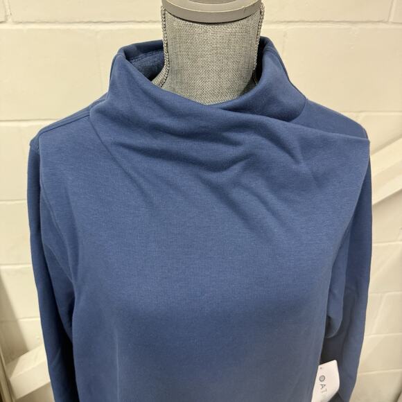 Athleta Cozy Karma Twist Neck Sweatshirt Woman’s Plus Size 2X NEW NWT - Picture 3 of 12